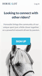 Mobile Screenshot of horsealot.com