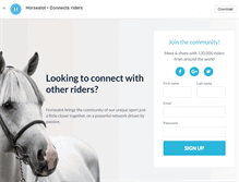 Tablet Screenshot of horsealot.com